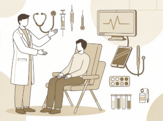 오른쪽 등 통증 의심되는 병