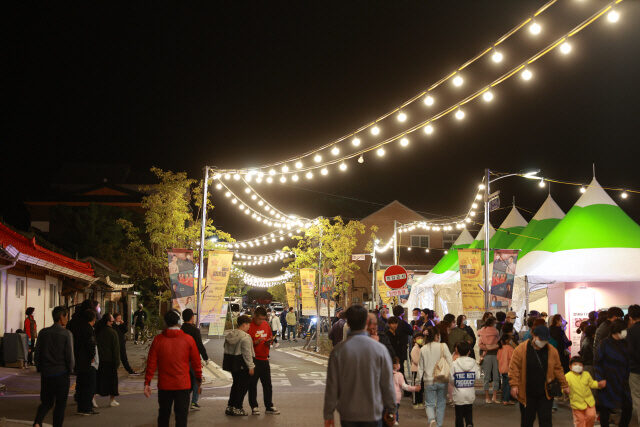 강원도 영월 상동읍. 지역경제를 위한 축제