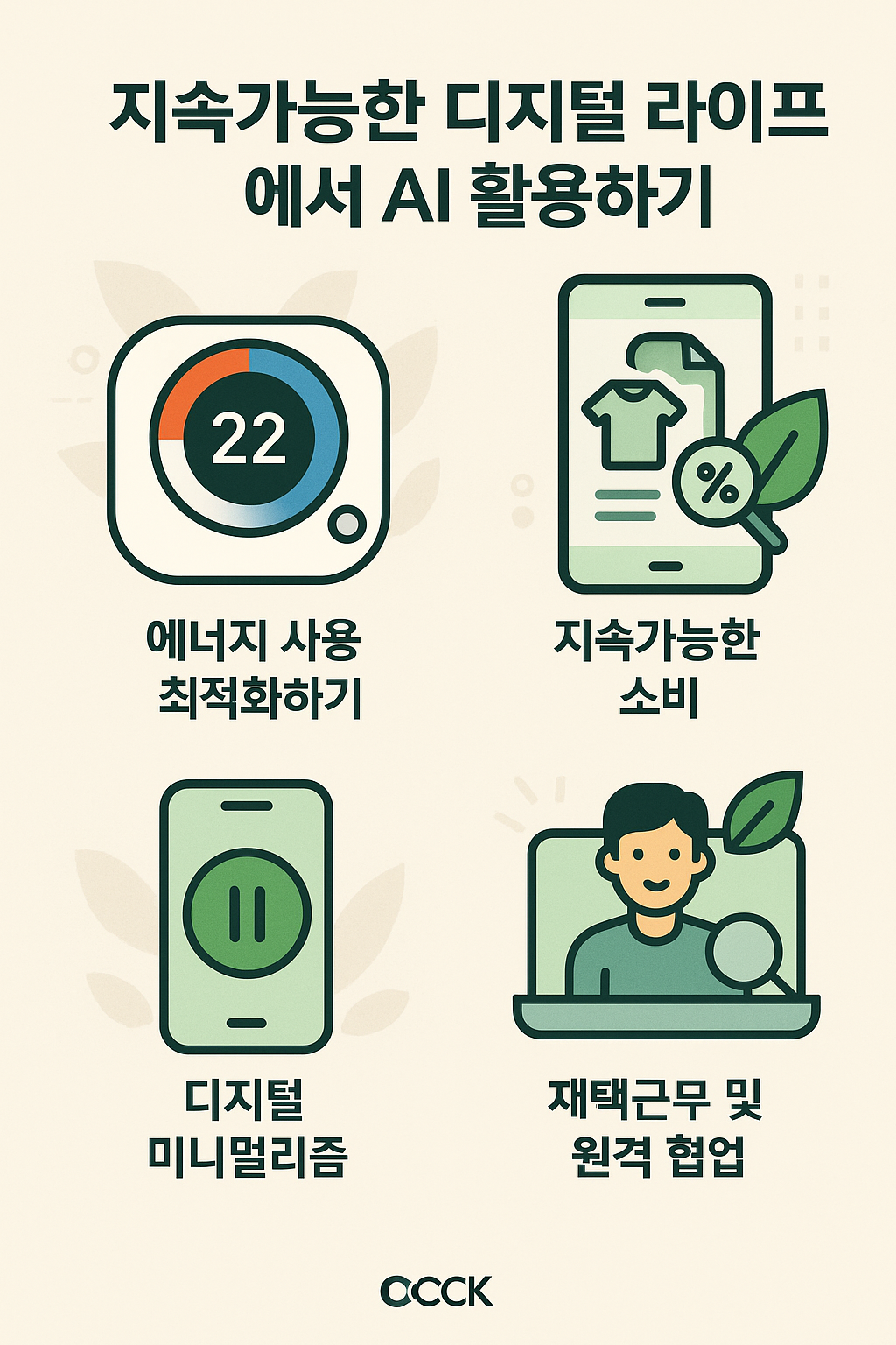 AI 도구로 시작하는 지속가능한 라이프스타일: 환경과 디지털이 만나는 곳