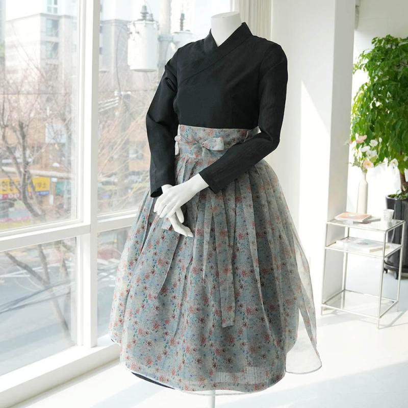 철릭원피스 (NO56) 생활한복 55~120사이즈 빅사이즈 반팔로 변경가능