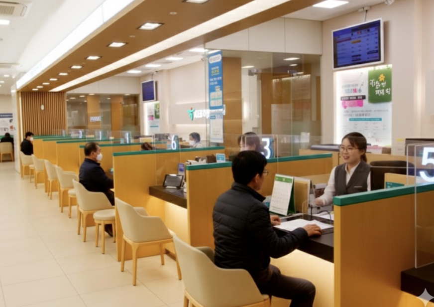 압류방지-통장-개설-창구-사진