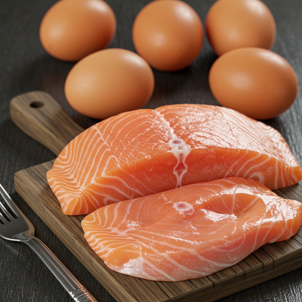 연어와 계란