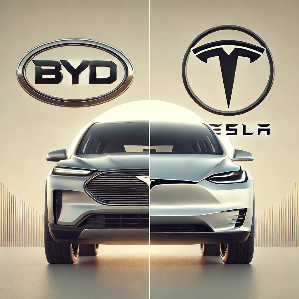BYD vs 톄슬라