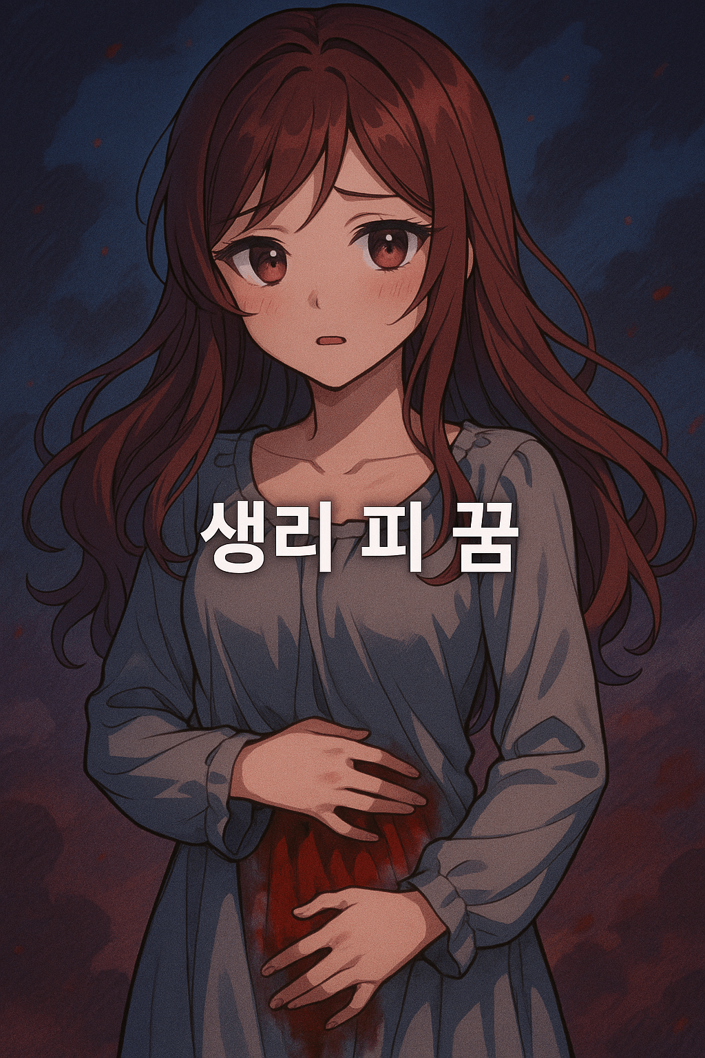 생리 피 꿈