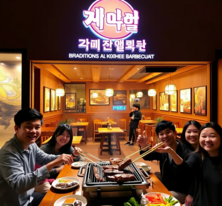 고기굽는방앗간경희대점그림