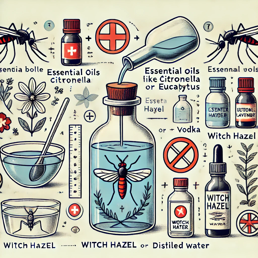 DIY 천연 모기 퇴치제 만들기