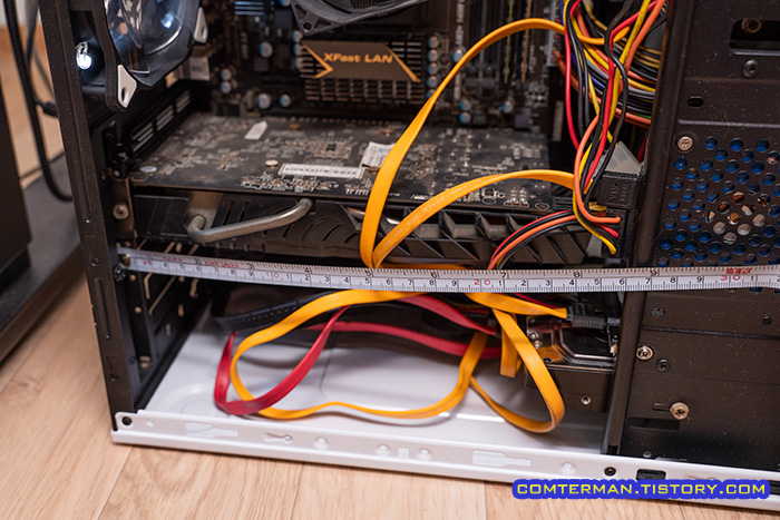 마이크로닉스 H300 그래픽 카드 길이