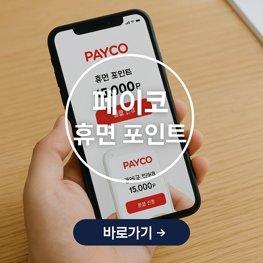 페이코 포인트 환급