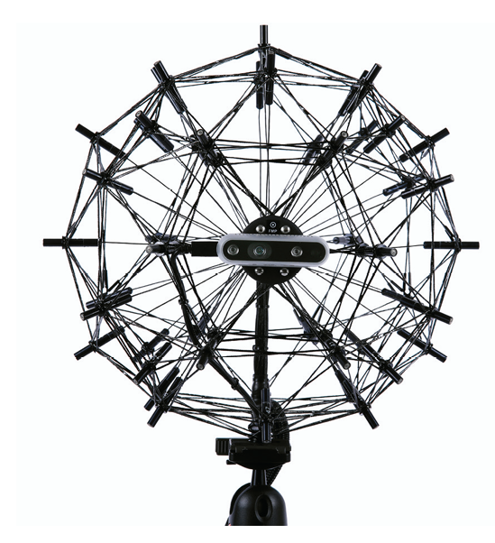 Acoustic Camera Array Sphere48, 음향카메라, 실내 차량 소음측정, 팜테크, FAMTECH