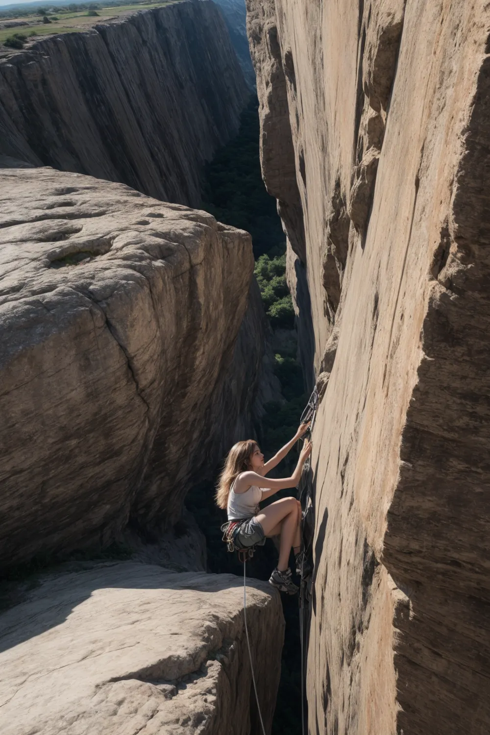 Stable diffusion AI Picture-Climbing