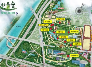 서울숲안내도