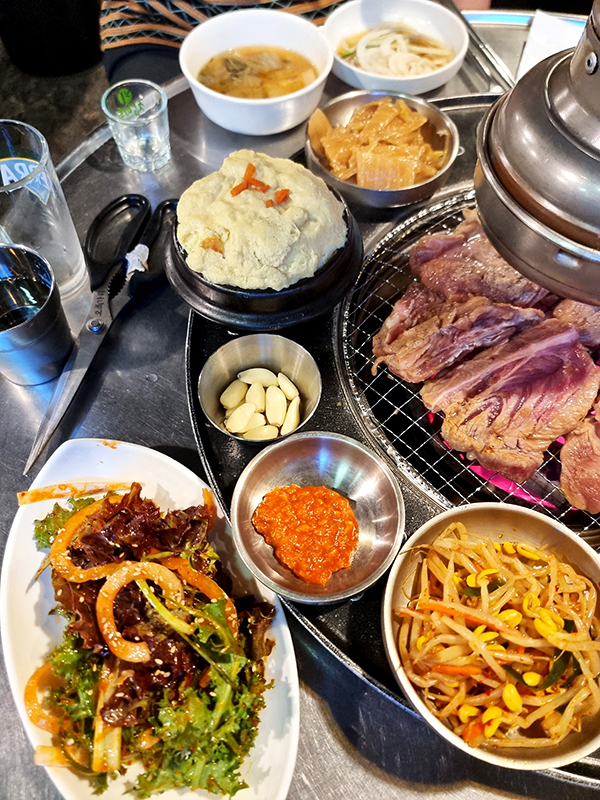 영드포구청역 연탄불
