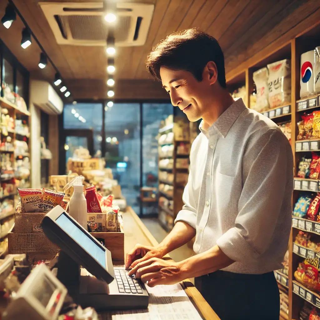 60대 편의점 알바