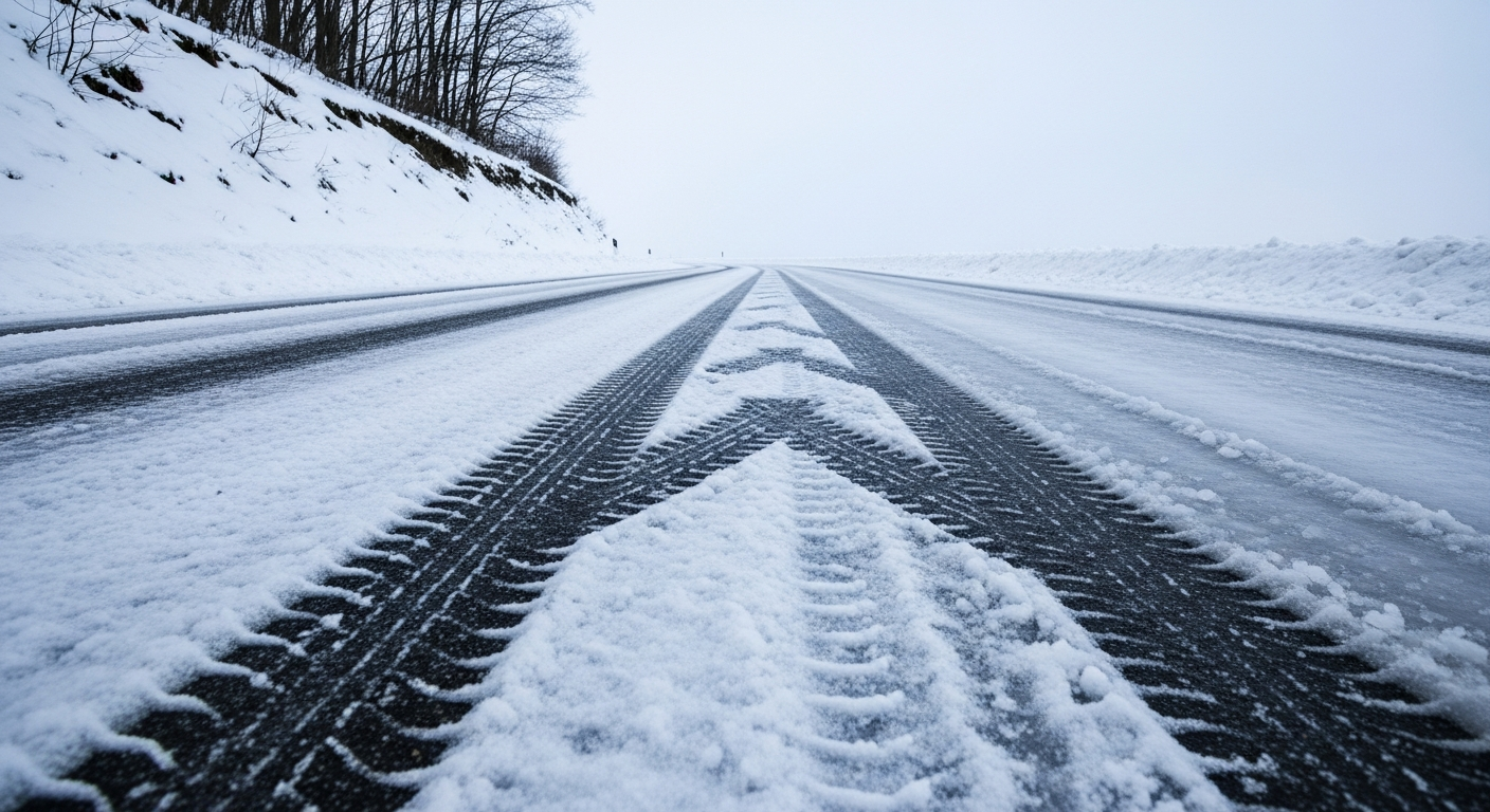 눈길 빙판길 타이어 종류별 제동 거리 및 안전 성능 비교