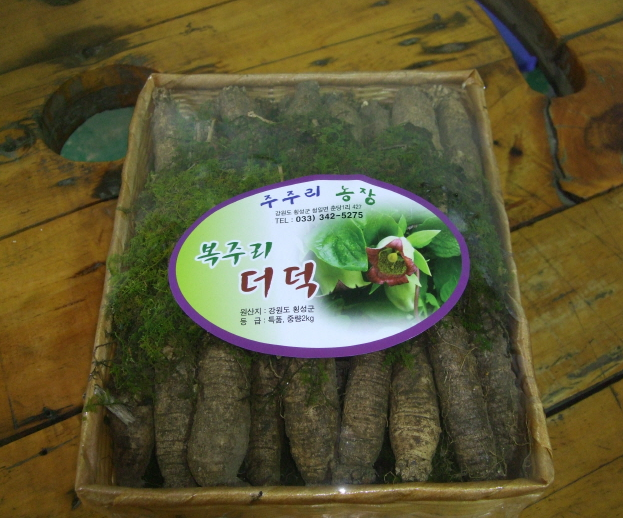 횡성 주주리농장 더덕
