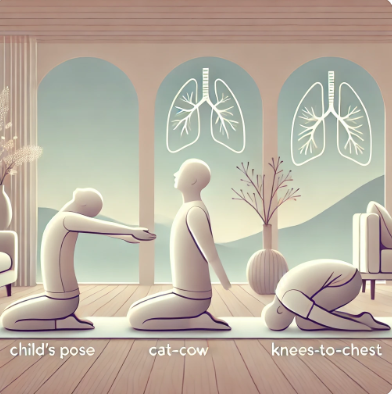 복부 가스 배출을 돕는 팁