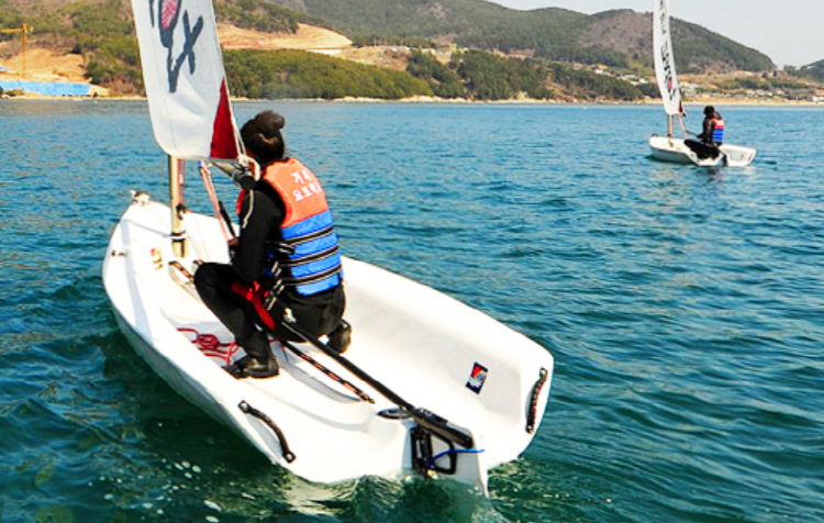 거제 해양레포츠센터 딩기요트