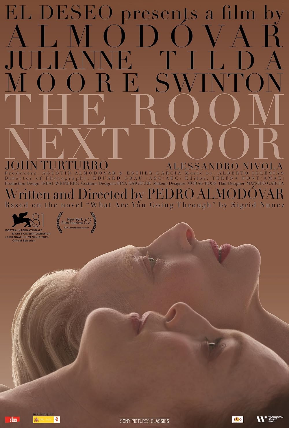 Film, The Room Next Door, 2024