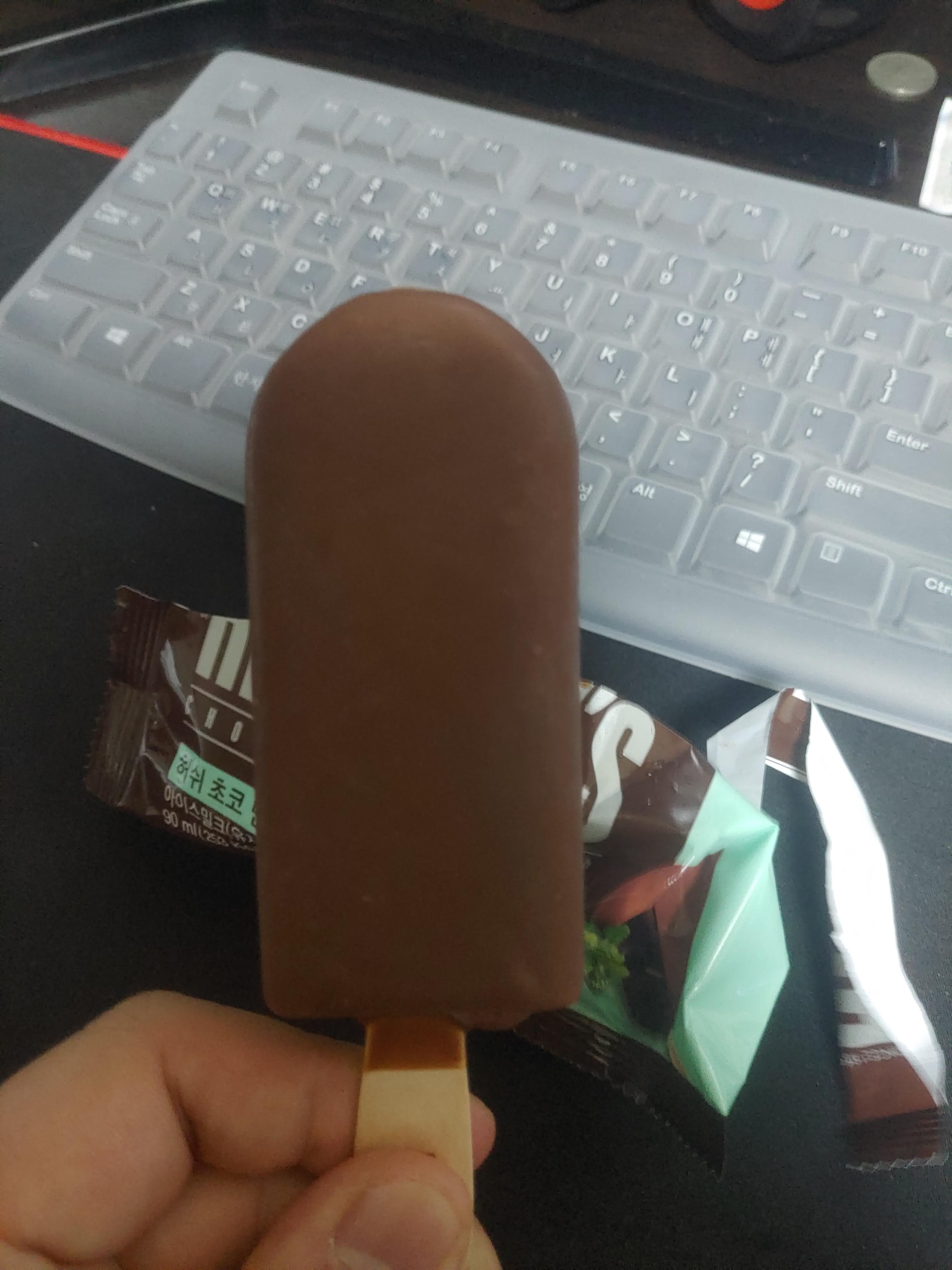 허쉬 민트 초코바 존맛탱 아이스크림