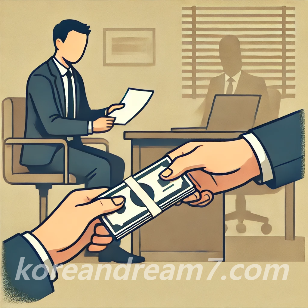 뇌물꿈해몽