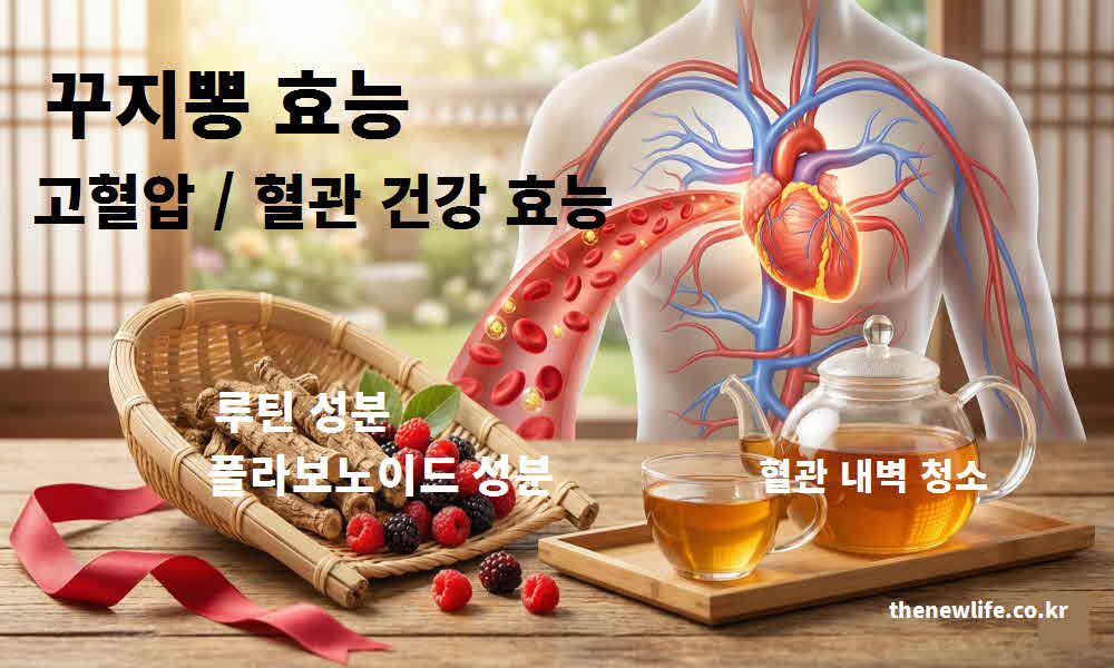 꾸지뽕 효능 고혈압 혈관 건강