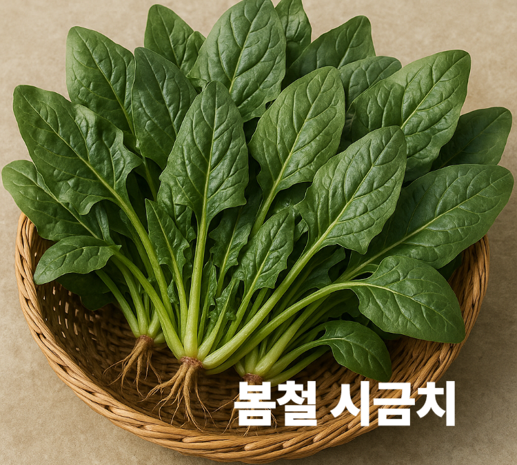 철분과 엽산이 풍부해 혈액생성 빈혈예방 시금치 효능 영양성분 보관법