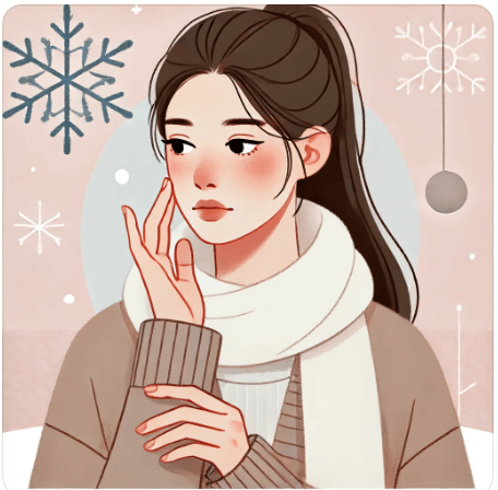 겨울철 피부 건조함과 가려움