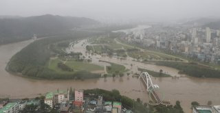 울산 태화강 폭우 피해