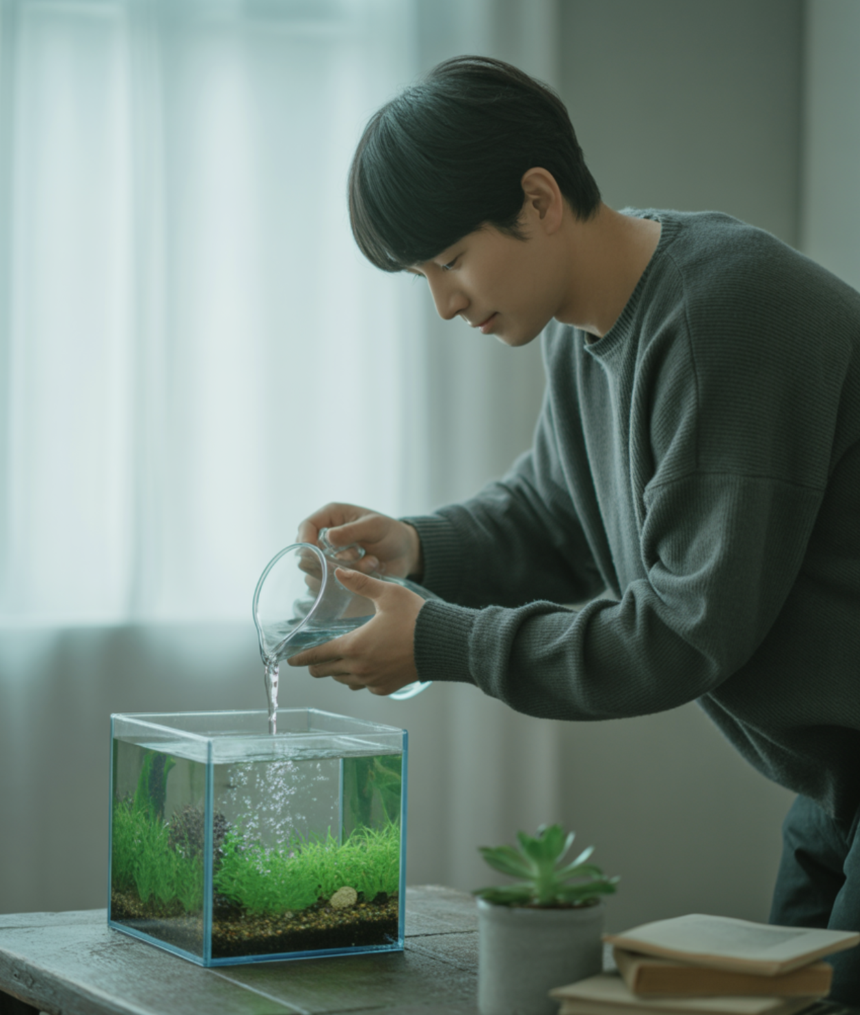 깨끗한 물을 지켜주세요 (수질 관리)