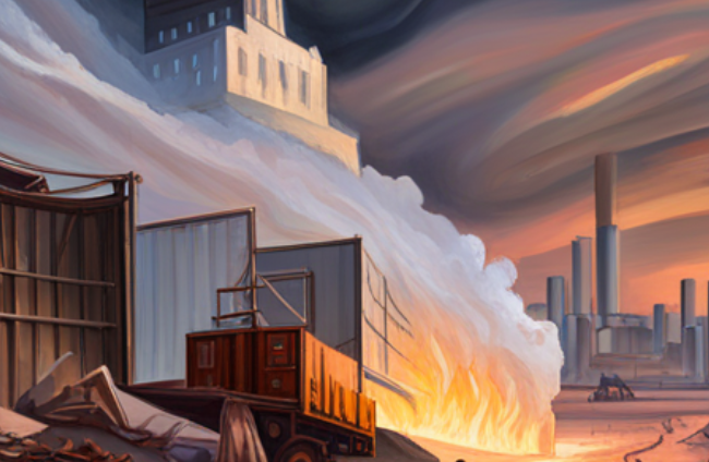 산업재해(산재) 화재 현장