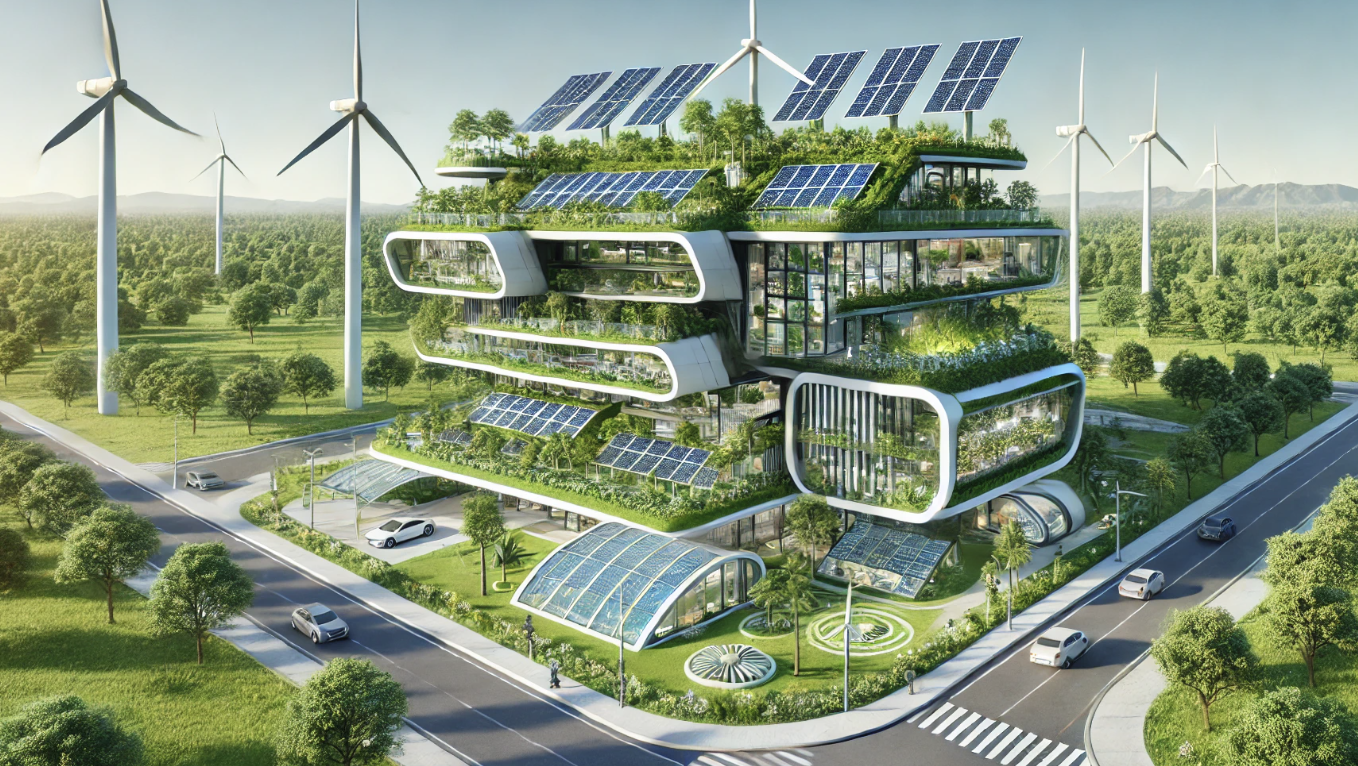 미래의 "그린 빌딩"에 대한 혁신적 접근