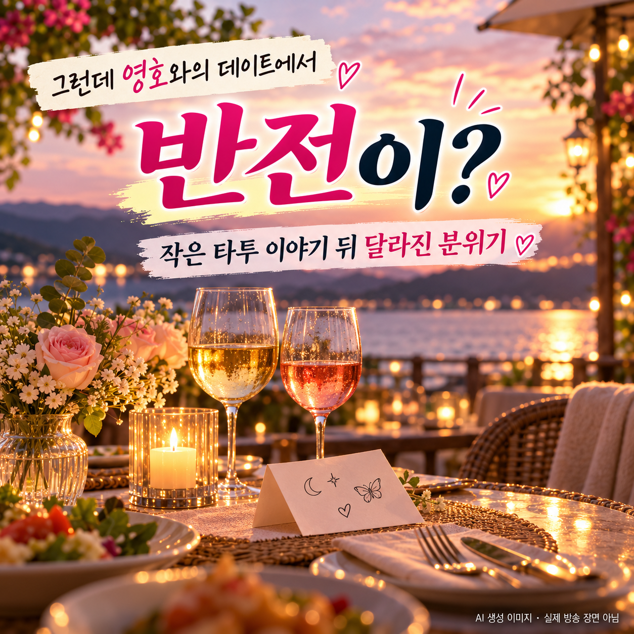 나는 SOLO 34기 순자 타투 고백과 영호 호감 변화