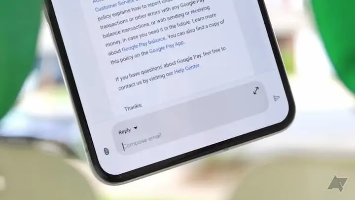 GMAIL 빠른 답장