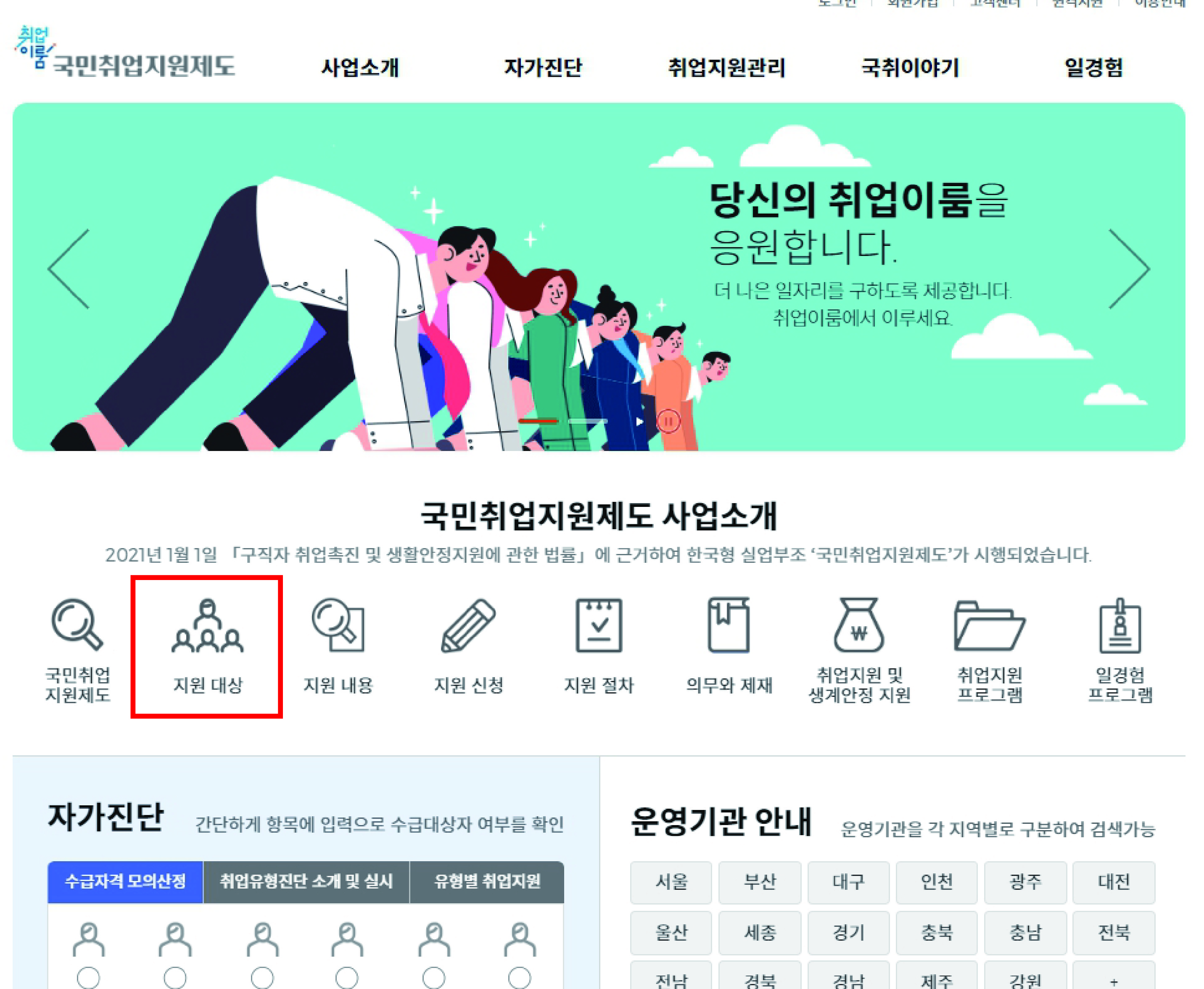 국민취업지원제도(구직촉진수당), 정부정책