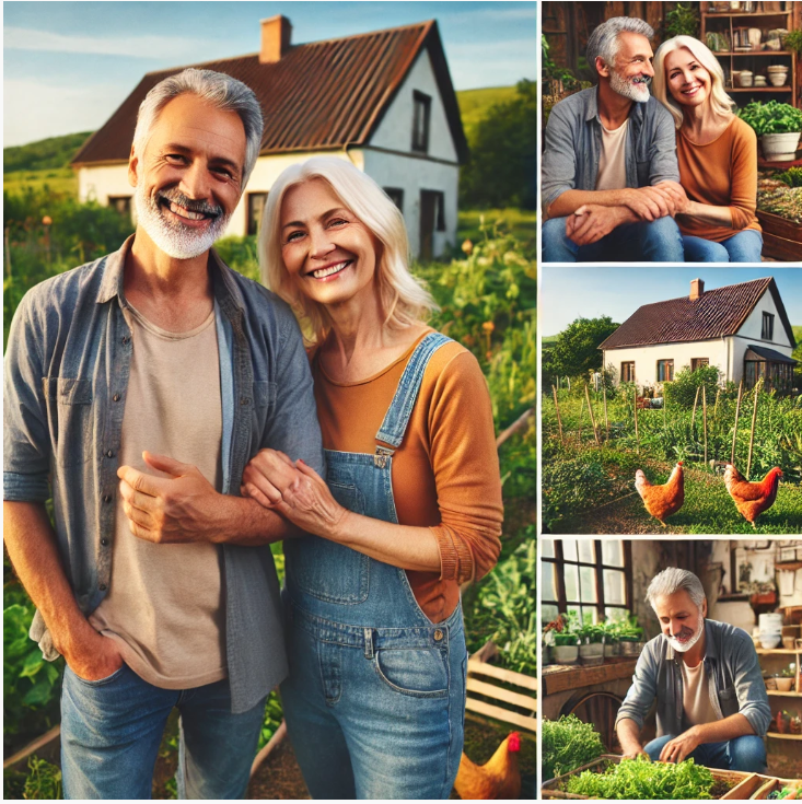 귀촌한 부부의 일상 이미지