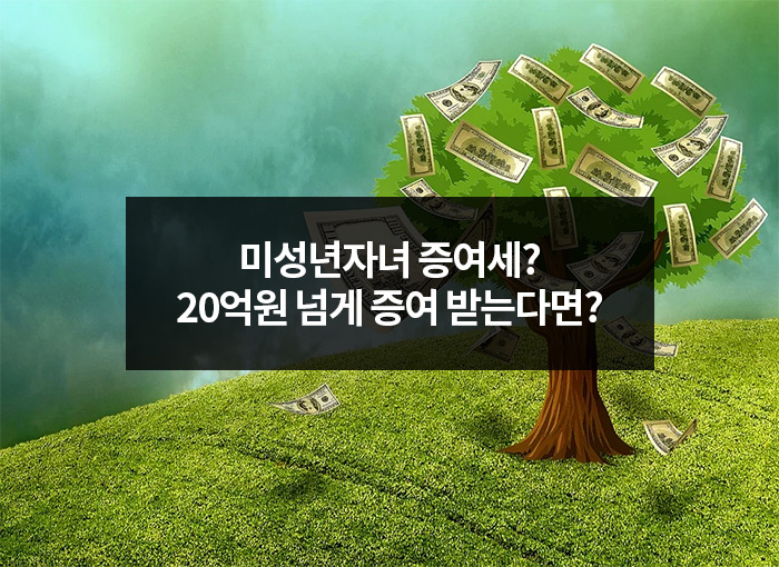 미성년자녀가-증여를-받으면-공제한도액이-줄어든다