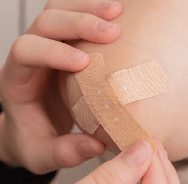 봉와직염 증상 - 상처