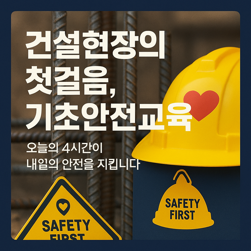 인천건설기초교육원｜건설업기초안전교육 이수증 무료 발급방법