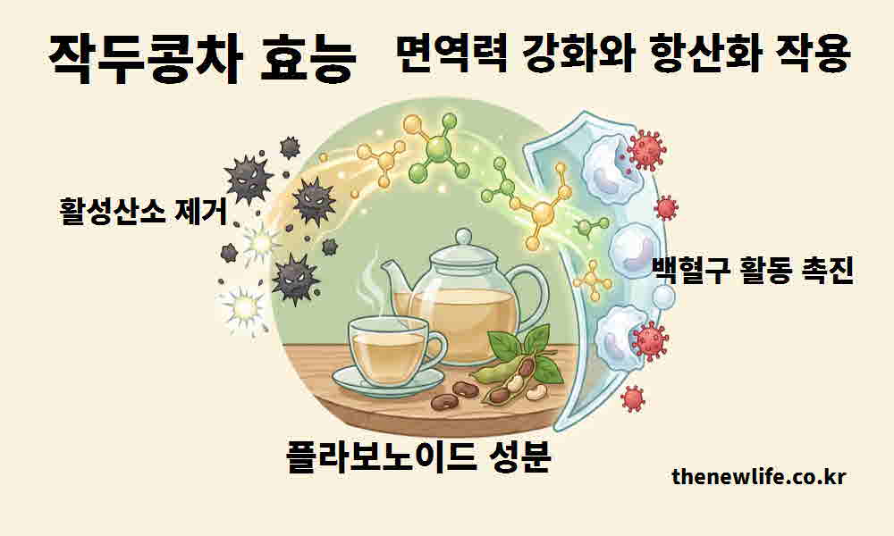 작두콩차 효능 면역력 강화 항산화 작용