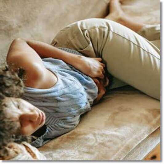 과민성 대장증후군 질환이 있는 여성