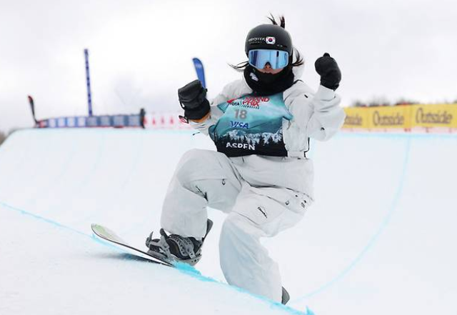 최가온 스노보드