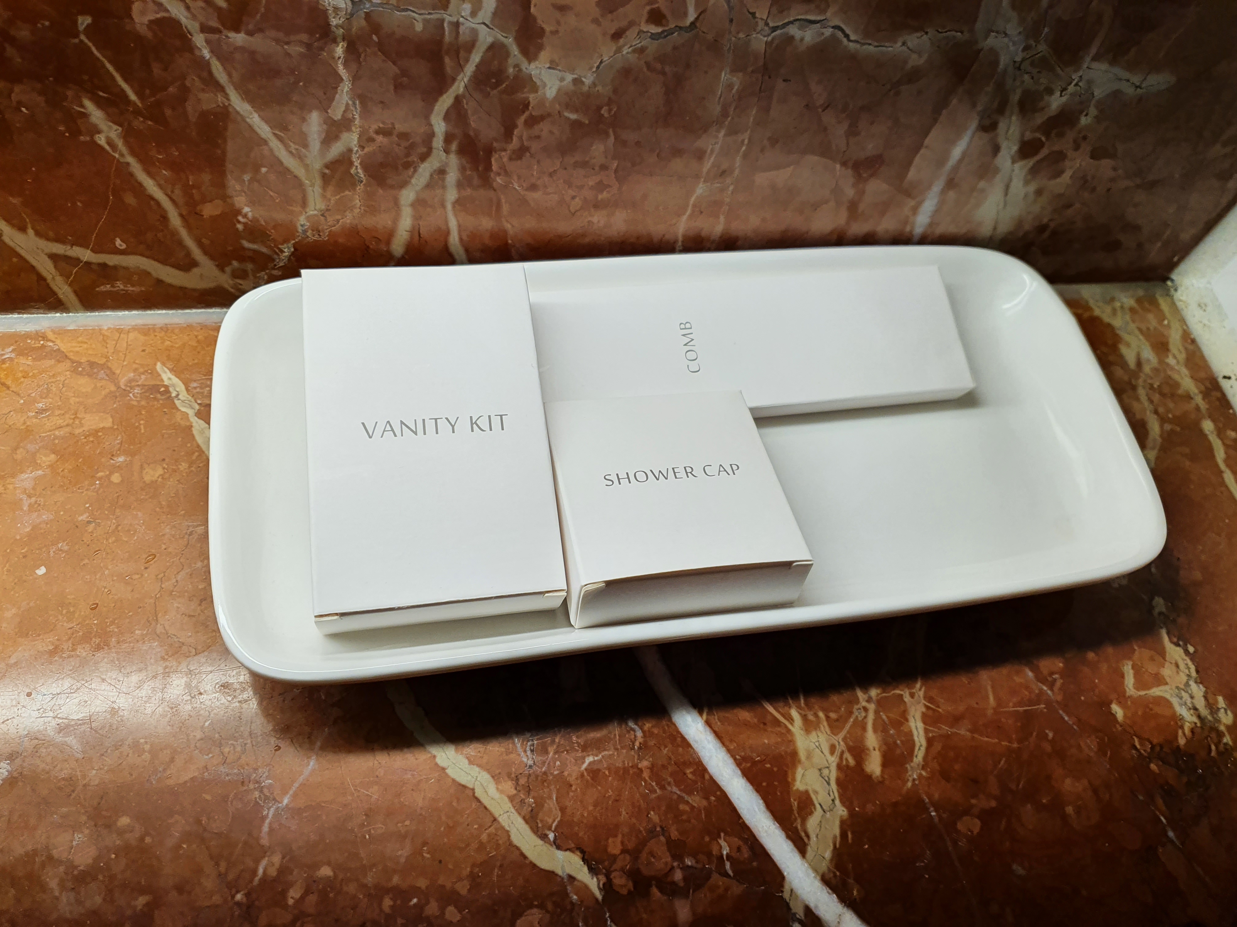 델피노 소노캄c 패밀리룸 욕실 용품들