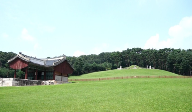 융건릉 전경