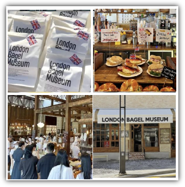 런던 베이글 뮤지엄, 런베뮤 매장 내부, 외부