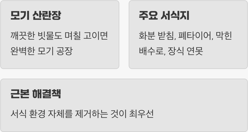 모든 문제의 시작, 고인 물