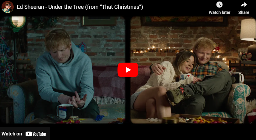 에드시런 under the tree (그해 크리스마스에는 ost)