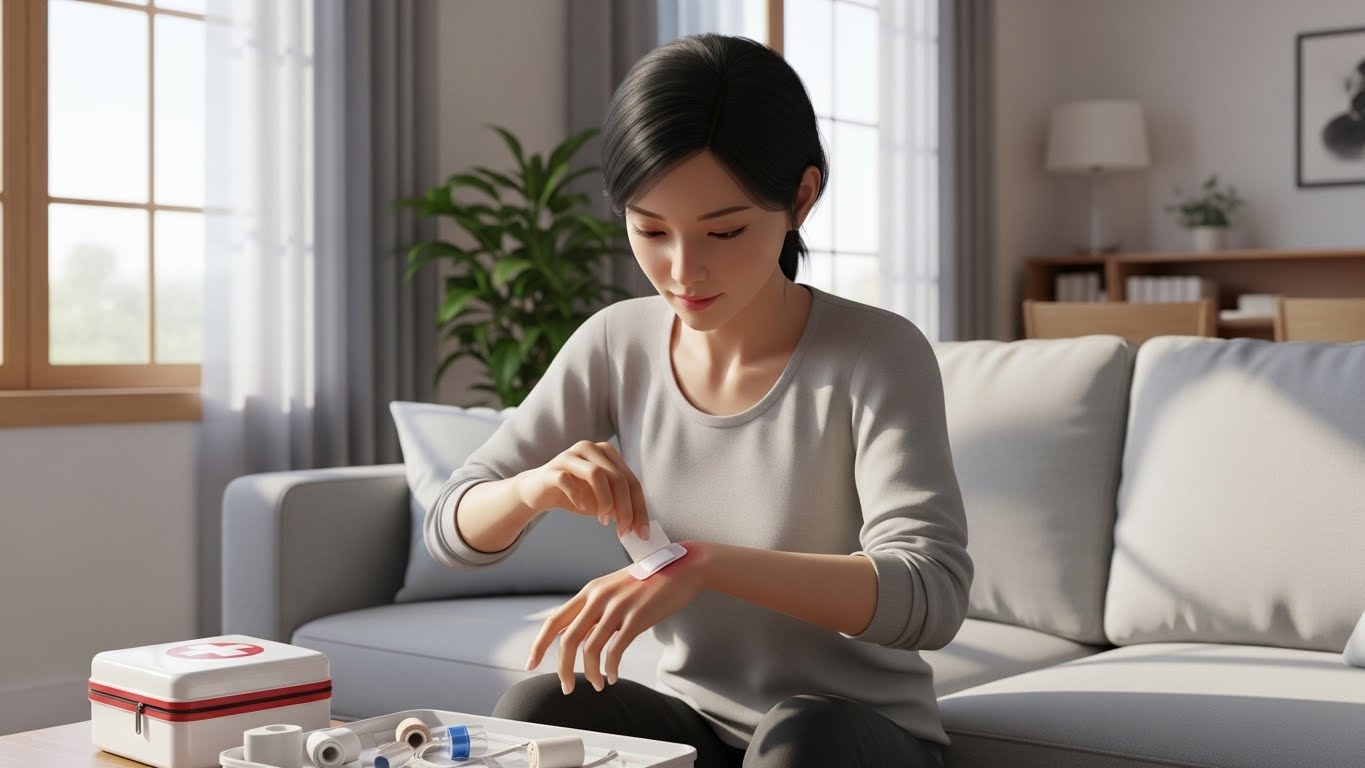 화상 진물 시기, 2도 화상 회복 기간, 화상 소독 방법