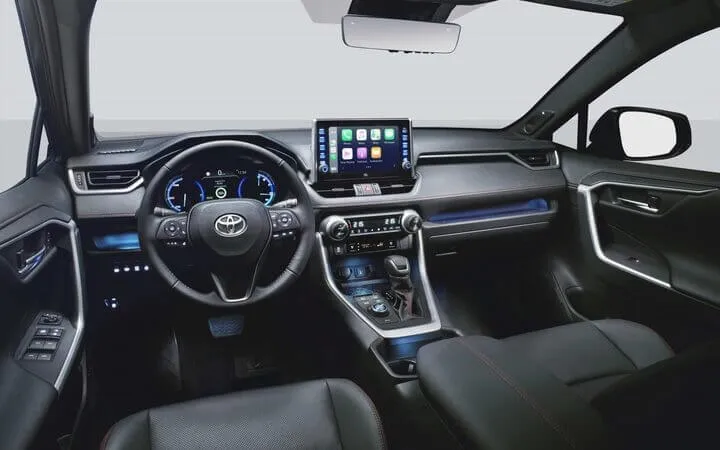 라브4 phev 실내