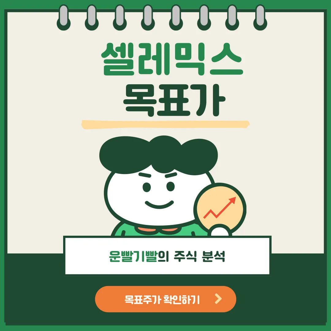 셀레믹스 목표가