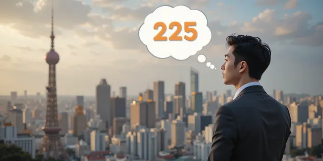 2025년 용띠 운세을 생각하며 도시를 바라보는 장면